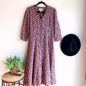 Vintage! Midi dress